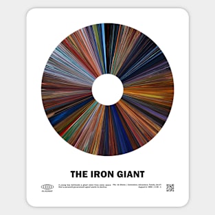 minimal_The_Iron_Giant Warp Barcode Movie Sticker